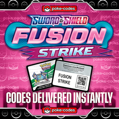 Pokemon - Fusion Strike TCG Code Cards - INSTANT DELIVERY | eBay