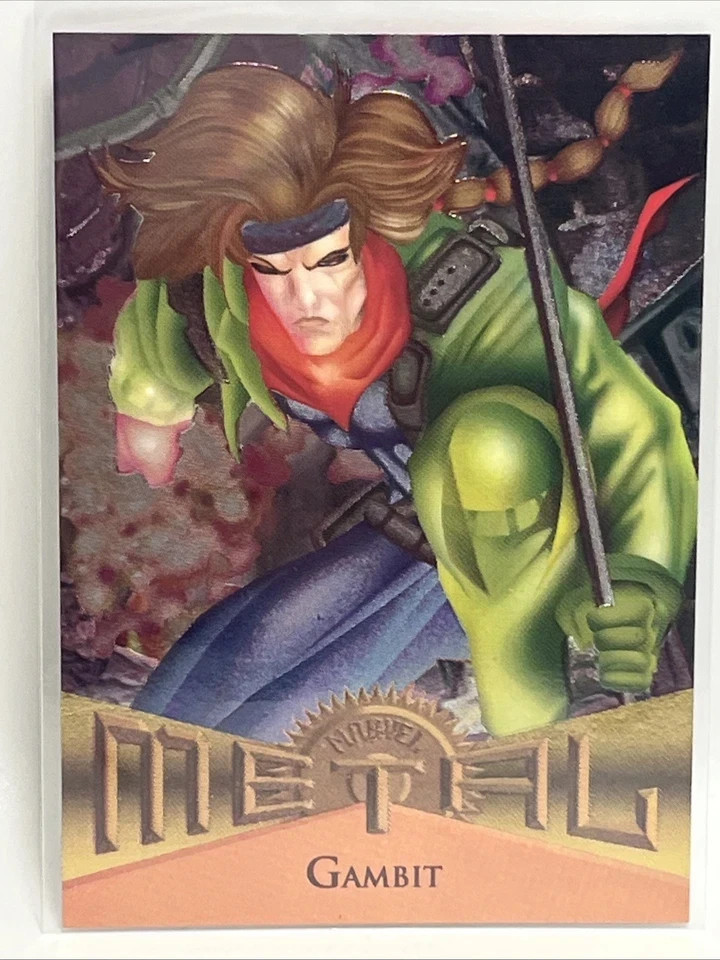 1995 Fleer Marvel Metal Cards (1-138) - You Pick - FREE SHIPPING 5+ Cards NM