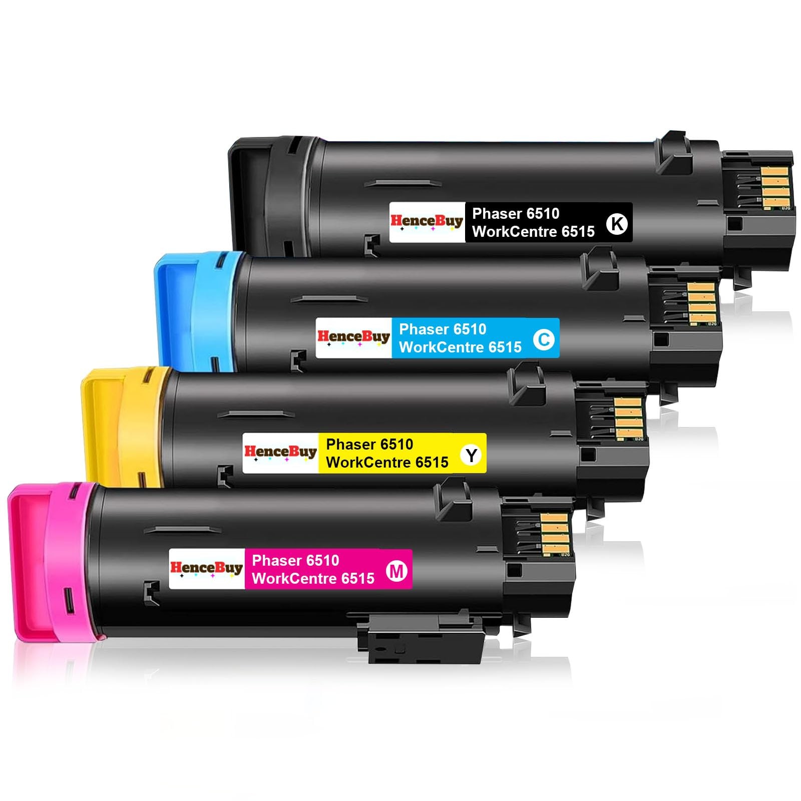 Toner compatible Xerox Phaser 6510 assurant une impression laser nette de 5500 pages