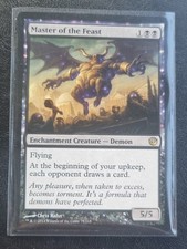 MASTER OF THE FEAST-JOURNEY INTO NYX- MTG- MAGIC THE GATHERING Excellent