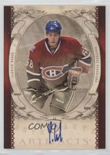 2010-11 Upper Deck Artifacts Autofacts Yannick Weber #AF-YW Auto 1pc9