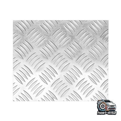 Aluminum Plate 10''X10'' Scale Diamond Plate Aluminium Sheets SILVER 254 x 254mm