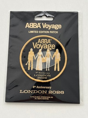 ABBA Voyage 4th Anniversary Patch - Limited Edition 2026 - Brand New Sealed
