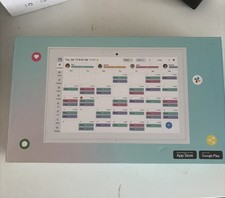 Digital Calendar, 10.1 Inch Smart Electronic Desk Calendar Chore Chart, Touch