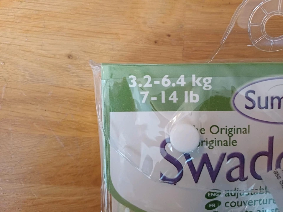 Swaddle me Pucksack 0-3 Monate sehr gut erhalten - Bild 2 von 4