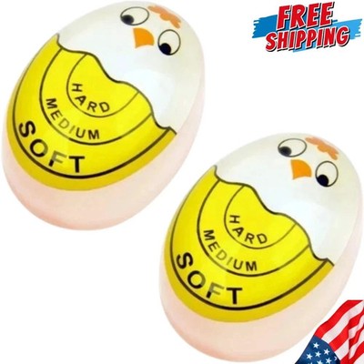 Color Changing Egg Timer - Hard And Soft Boiled Eggs With Sensitive Indicator