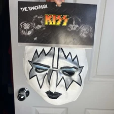 NEW KISS ACE FREHLEY THE SPACEMAN RUBBER HALLOWEEN MASK 2009 PAPER MAGIC GROUP