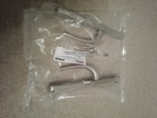 MANIGLIE PORTA COMPOSITE ARGENTO SPAZZOLATO