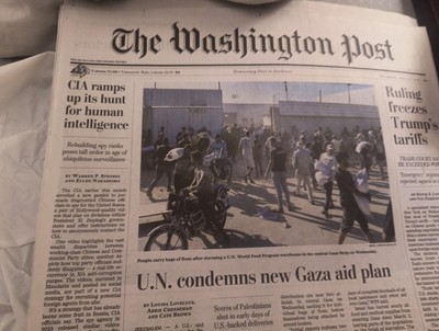The Washington Post Thursday May 29 2025