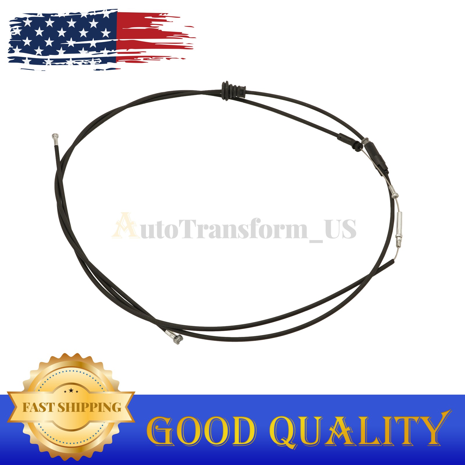 Front Hood Unlock Cable For Bentley Continental GT GTC Flying Spur 3W0823531 US