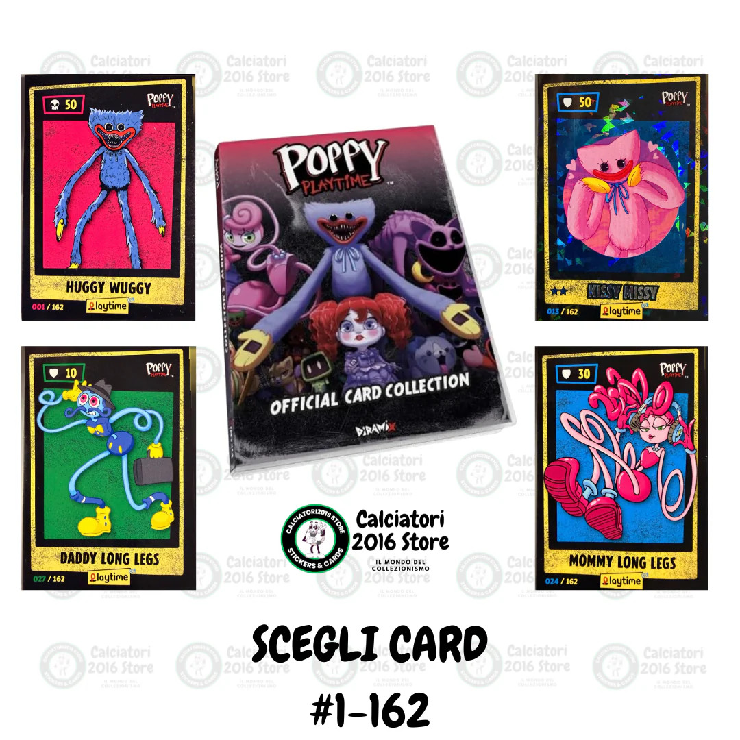 Poppy Playtime Diramix - Scegli Card da 1 a 162 | eBay