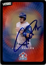 Josh Phelps 2003 Upper Deck Victory Auto #17 Toronto Blue Jays