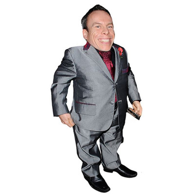 Warwick Davis Pappaufsteller mini