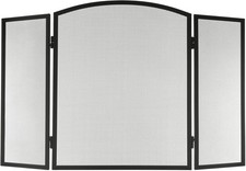Fire Guard Screen Panel Standing Gate Steel Decorative Mesh Screen Flame Guard