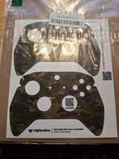 Green Camouflage MightySkins Microsoft XBox One X Controller Skins