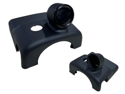 00 06 Jeep Wrangler TJ Steering Column Trim 52mm Single Gauge Pod Mount