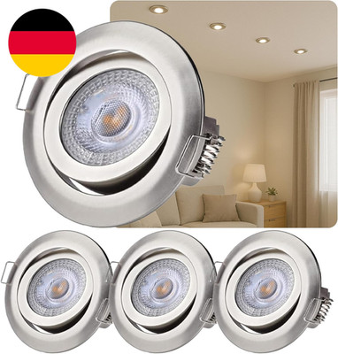 Sweet Led | LED Einbaustrahler 230V Flach Dimmbar in 3 Stufen - Einbauleuchten 5