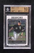 2005 Topps Chrome Update & Highlights Tadahito Iguchi BGS 9.5 GEM MINT 0c9g