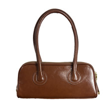 Women Leather Handbags Shoulder Lady Bags Tote Satchel Purse Brown Medium