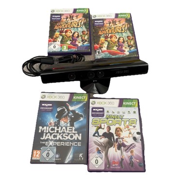Microsoft Xbox 360 Kinect Sensor schwarz Sensorleiste Kamera 1414 | Zustand Gut