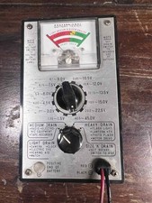 Vintage Analog Professional Battery Tester 1.5V - 45V Mallory BT20A