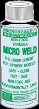 Microscale Micro Weld Plastic Cement 1oz 29.6mL MI-6