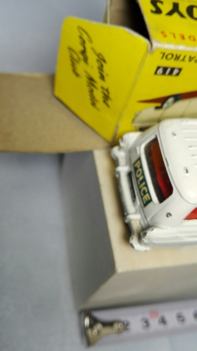 Model Corgi Toys 419 Ford Zephyr Motorway Patrol Made In The Model Corgi Toys 419 Ford Zephyr Motorway Patrol Made In The