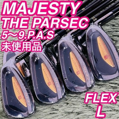 New MAJESTY PRESTIGIO THE PARSEC Ladies Iron Set 5-PW AW SW Carbon L Flex 8Clubs