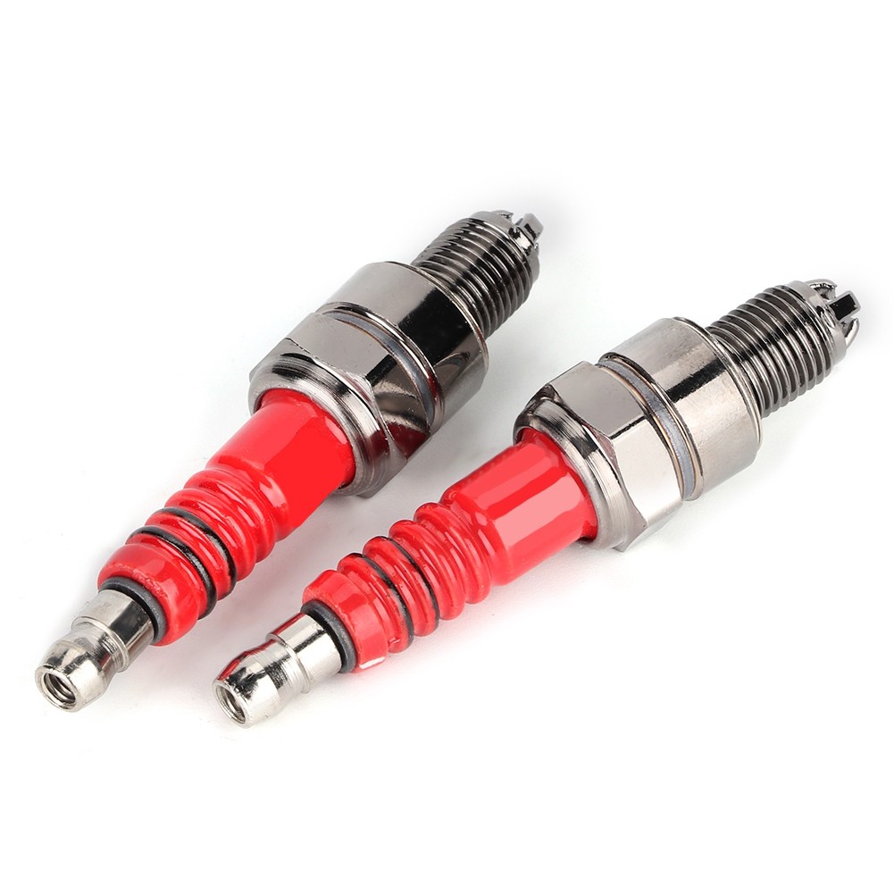 2Pcs Plugs Durable High Performance For GY6 Scooters