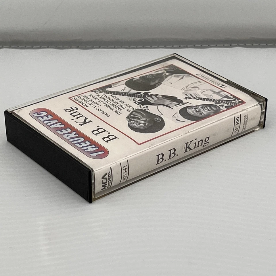 1980 BB King 1 Heure Avec Electric Piano Blues Cassette Tape MCA Records France - Image 3 of 4
