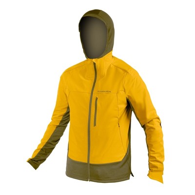 Jacke MTB Winterlich mt500 Polartec Jacke Gelb Endura Kleidung