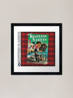 Scottish Classics - Restless Native Framed Wall Art Poster Canvas Print Picture