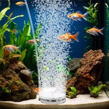 hygger Air Stones for Aquariums, Transparent Acrylic Fish Tank Bubb... Fast Ship