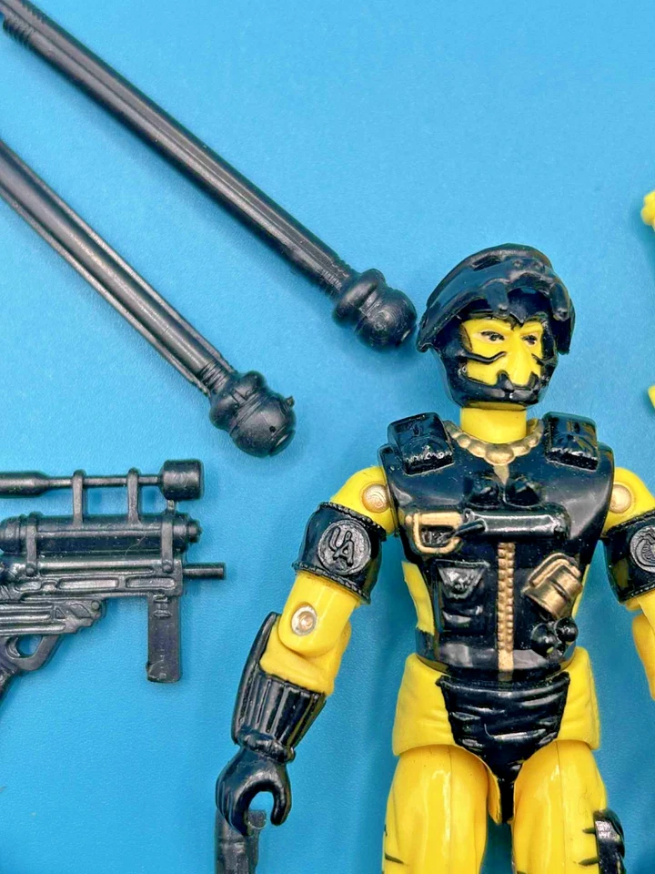 1993 Vintage GI Joe Lot 3.75 ARAH Cobra Alley Viper v2 & Card 100% Complete - Image 3 of 4