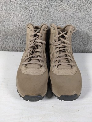 Nike Manoadome Khaki Hiking Boots Sneakers Men's 11 844358-200