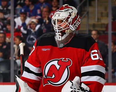Jeremy Brodeur In Net Mid Game New Jersey Devils 8x10 NHL