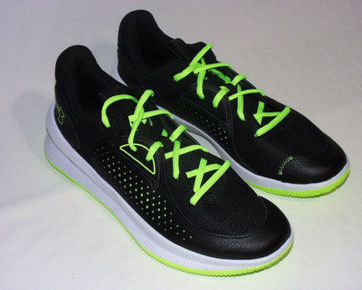 Under Armour Twenty47 Basketball Shoe 3025619-005, Black/Volt/White, 10, New