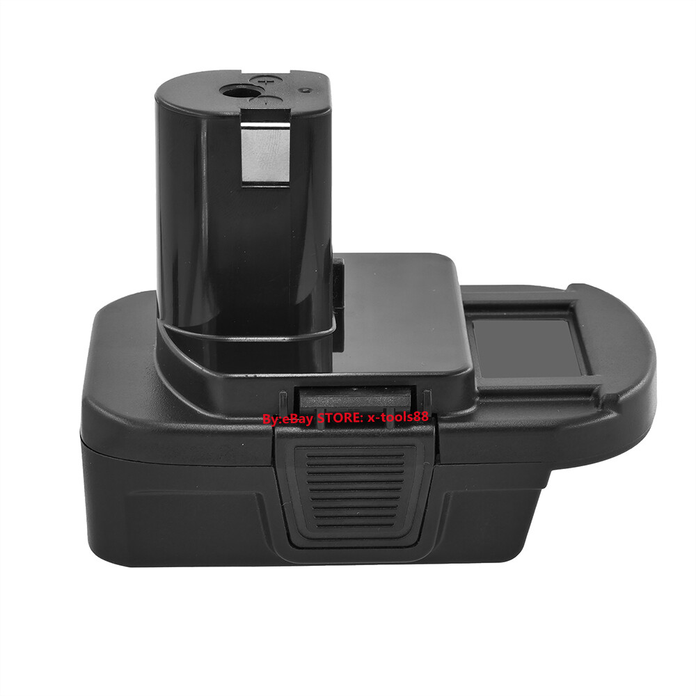1 Adapter fits DeWalt 20V MAX&Milwaukee M18 Batteries to for Ryobi 18V One+ Tool