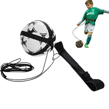 Soccer Training Equipment Elastic Football Kick Trainer Hands Free Practice