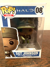 Halo SGT Johnson Funko POP Vinyl Figure 08 NEW in Box