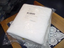 Ten 10 Large Fisherbrand, SMS Lab Coats, White Knit Cuffs 3 Pocket, 17-100-811