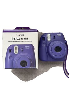 Fujifilm Instax Mini 8 Instant Film Camera Grape Ebay