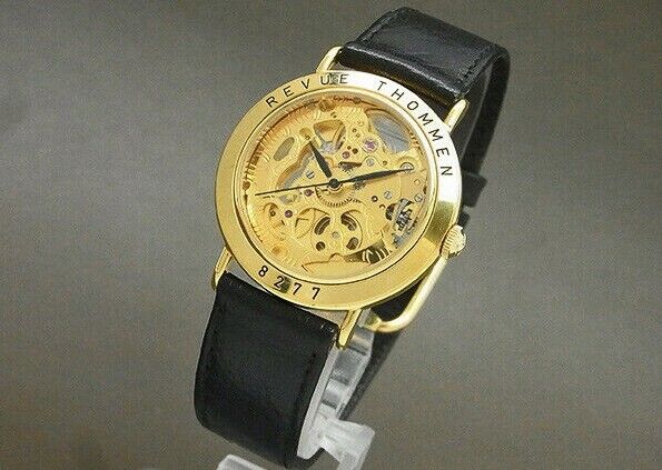 Used REVUE THOMMEN Watch Skeleton MSR Cal.T44 Manual HA-3601 Used REVUE THOMMEN Watch Skeleton MSR Cal.T44 Manual HA-3601