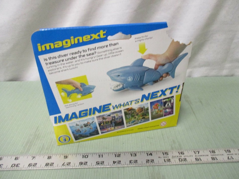 Fisher-Price Imaginext Sunken Treasure Shark – Spielset Mit Hai, Taucher & Schatztruhe