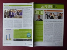 NEWSLETTER SNECMA SAFFRON EVRY CORBEIL LA PLUME D'L 205 2015 CEI ROTATING PIECE