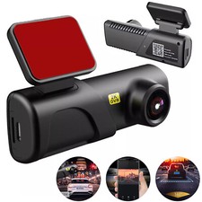 Dashcam Auto Vorne 1080P WiFi DashCam G-Sensor 160° Weitwinkel Auto DVR Kamera