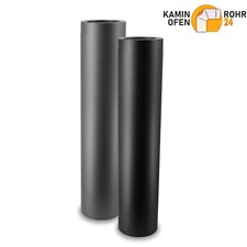 Canna fumaria isolata doppia parete, tubo stufa Ø 150/215 mm prolunga 1000 mm