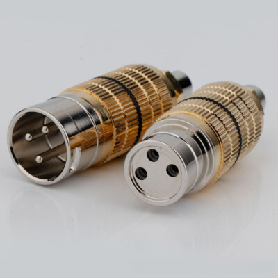 Female XLR to Female RCA Adapter Plugs For CARDAS AUDIOFXLR-MRCA (one Pair)~