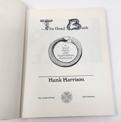 The Dead by Hank Harrison (1985, Trade Paperback) | eBay