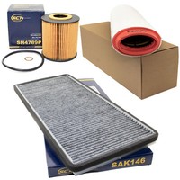 Inspektionspaket Filterset SCT FüR BMW X5 3.0D Land Rover Range Rover III 3.0 D